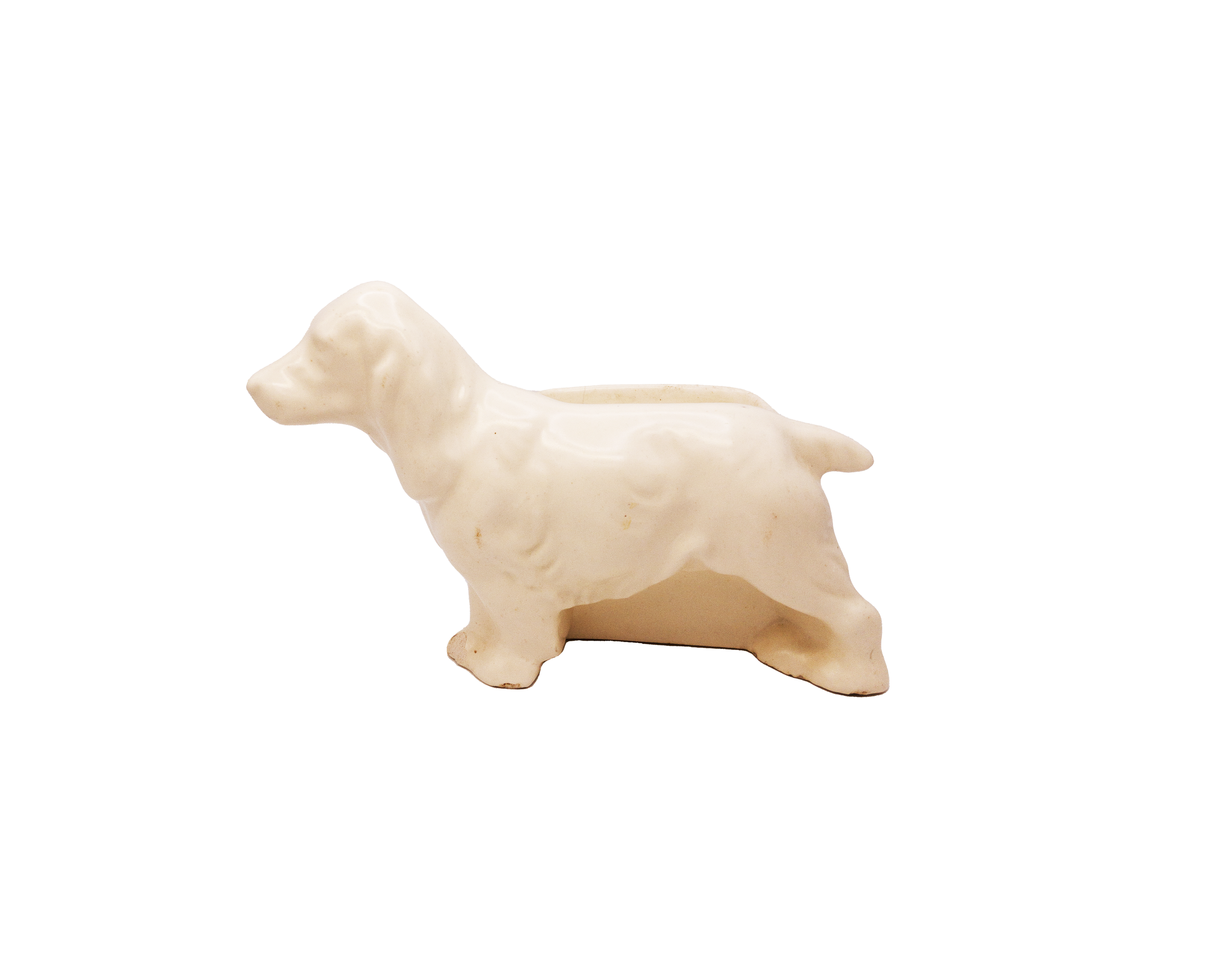 Vintage Dog Planter