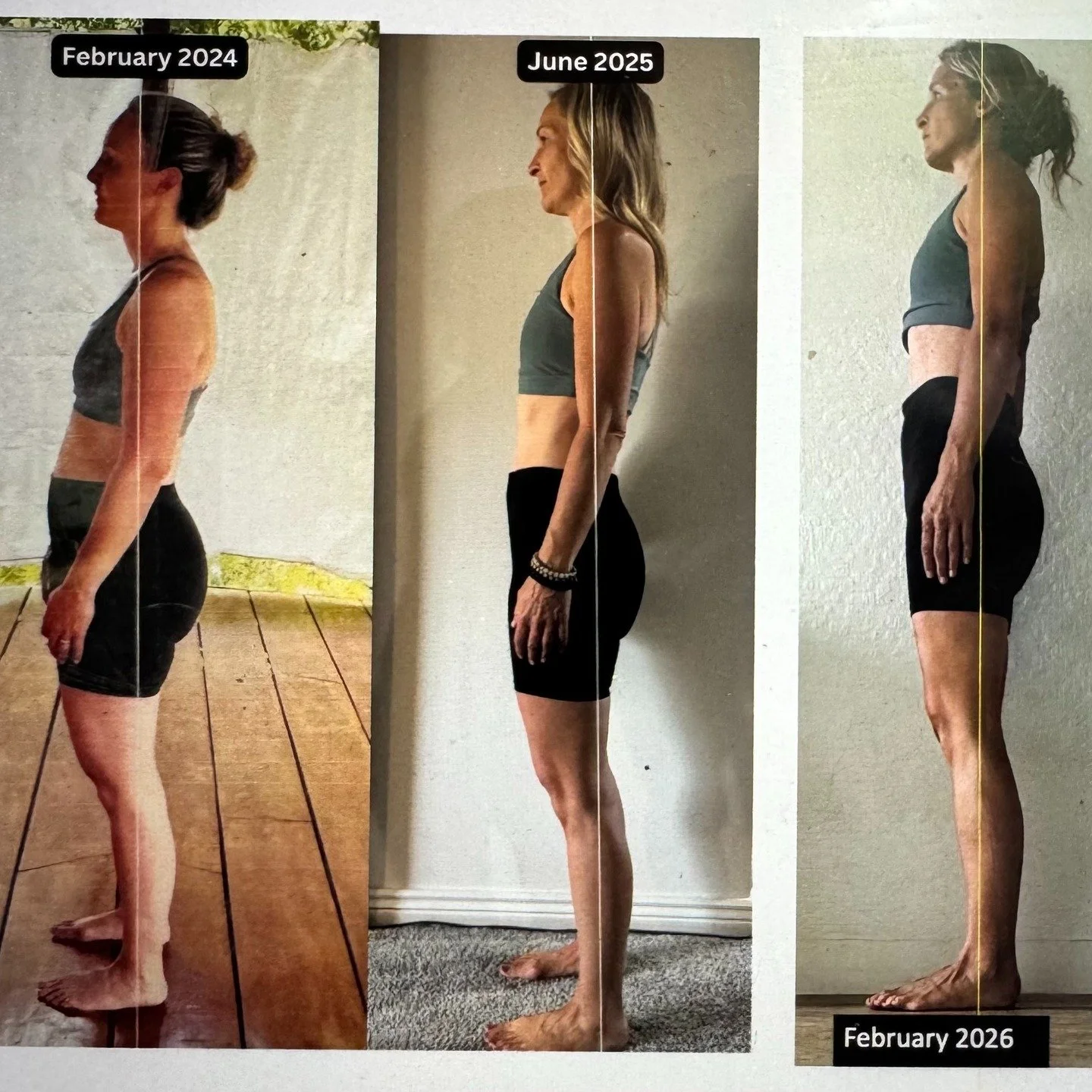 Two years ago, my posture was telling a story I hadn&rsquo;t fully named yet.
I leaned back through my chest.
My pelvis tilted forward.
A double bind.
There was a subtle bracing in my body from a life lived in fear.
Fear of not being enough,
of disap