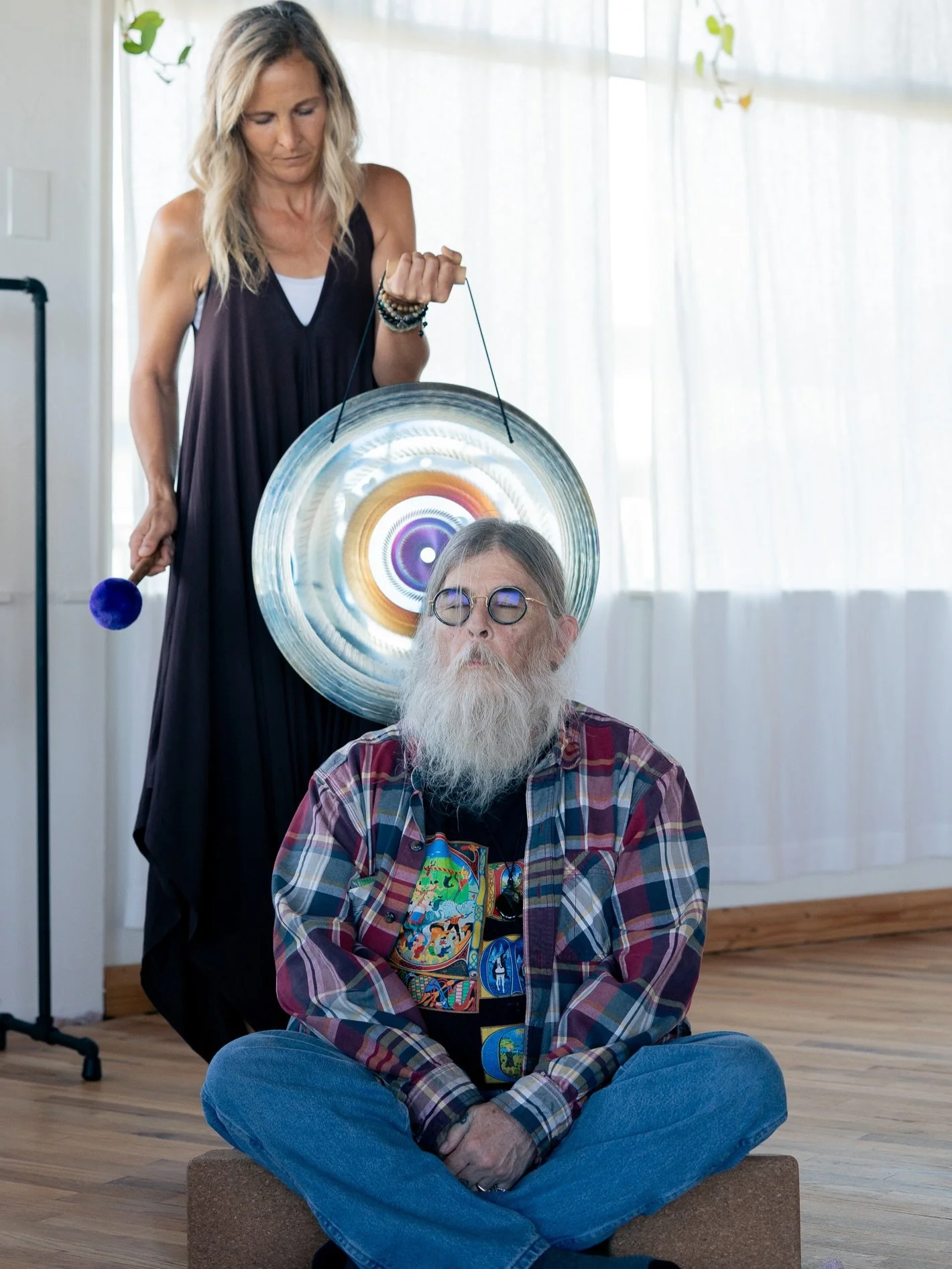 I&rsquo;ve been reading in my sound healing training manual about the idea of cymatics&hellip;
 how sound shapes matter into intricate, living patterns.
And how, when the frequency shifts,
 those patterns don&rsquo;t gently change,
they dissolve.
Wha