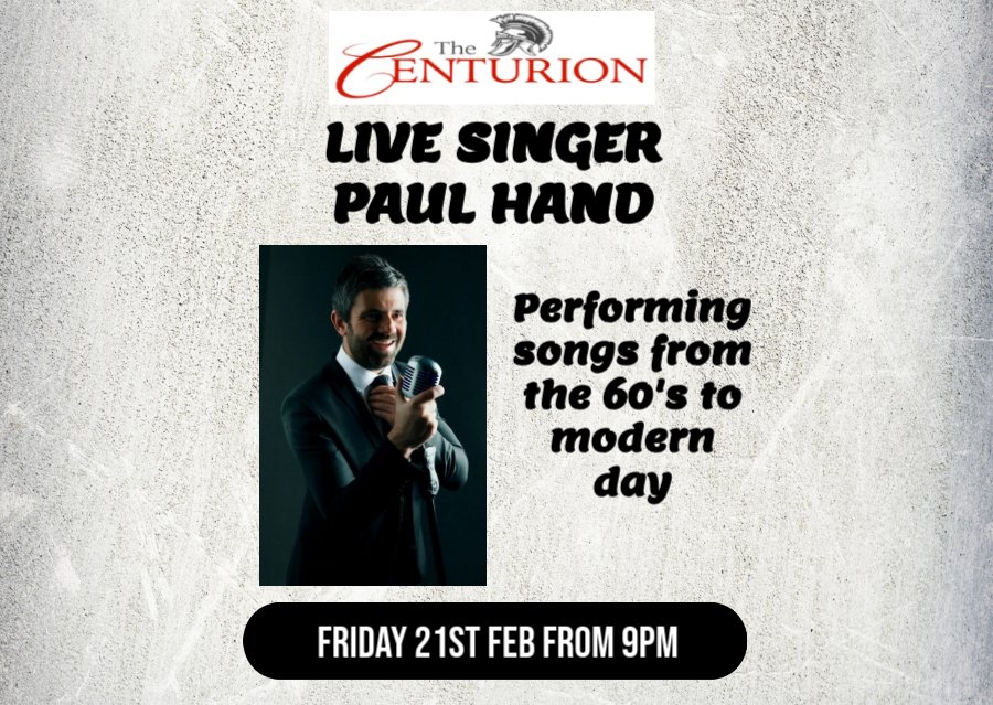 Live Singer - Paul Hand