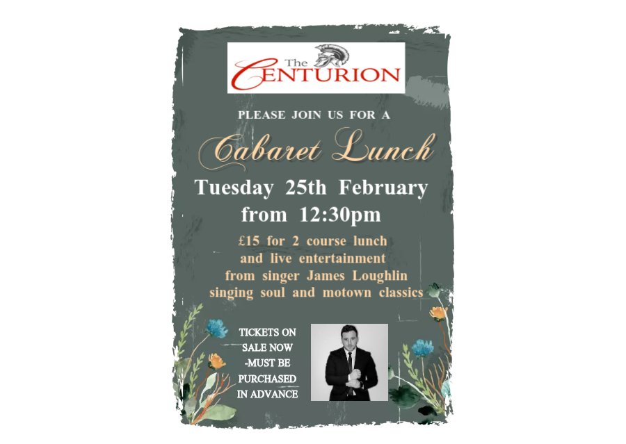 Cabaret Lunch - SOLD OUT
