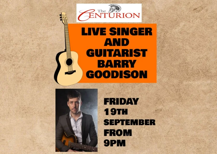 Live Singer Barry Goodison
