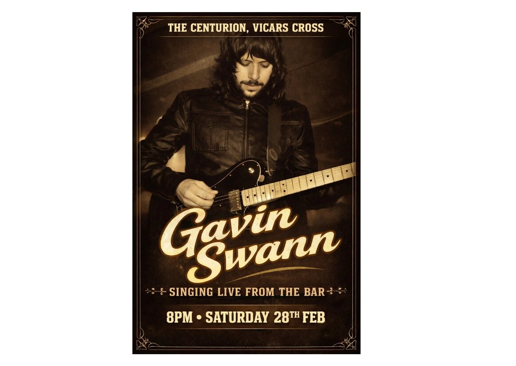 Live Singer - Gavin Swann