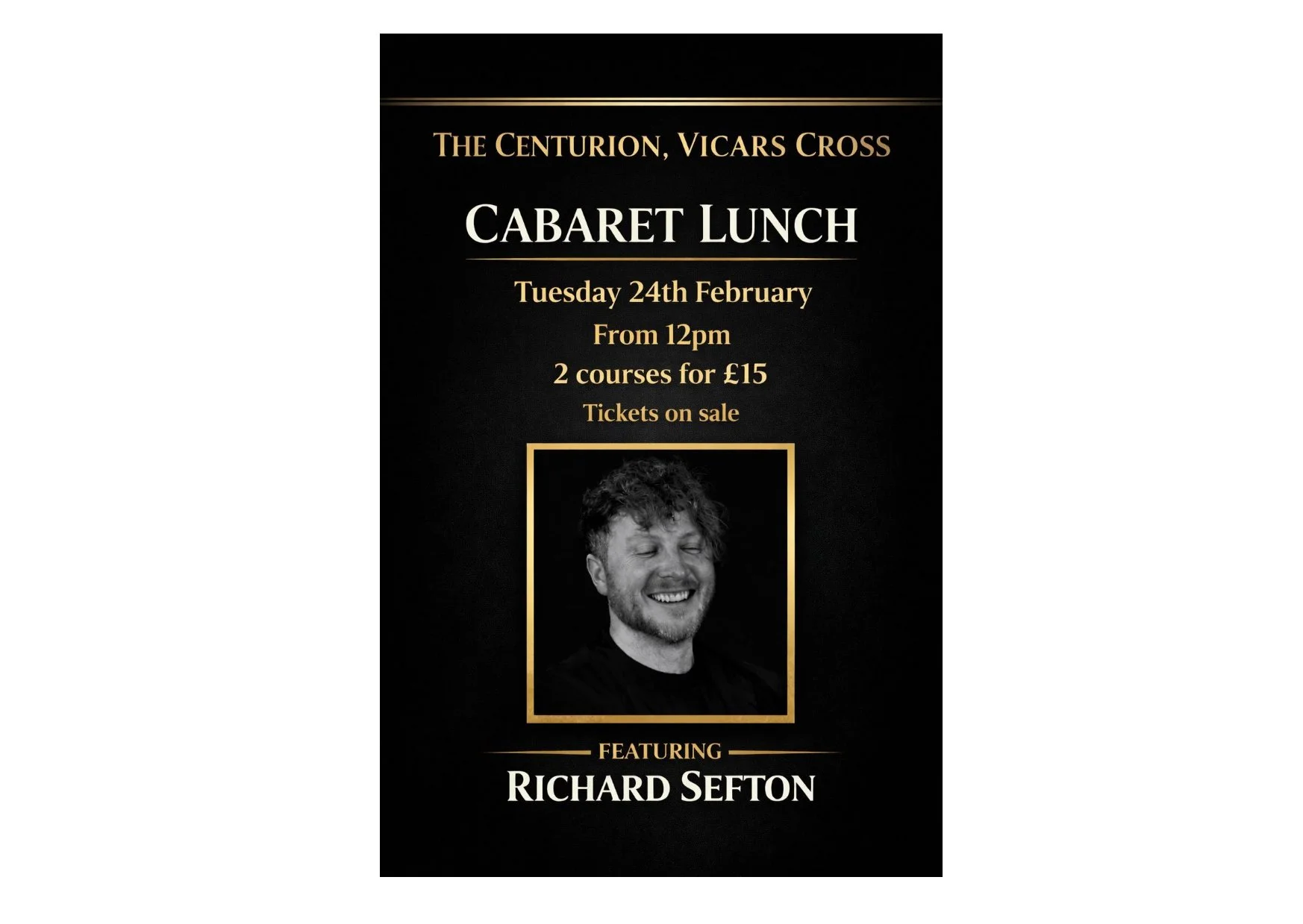 Cabaret Lunch