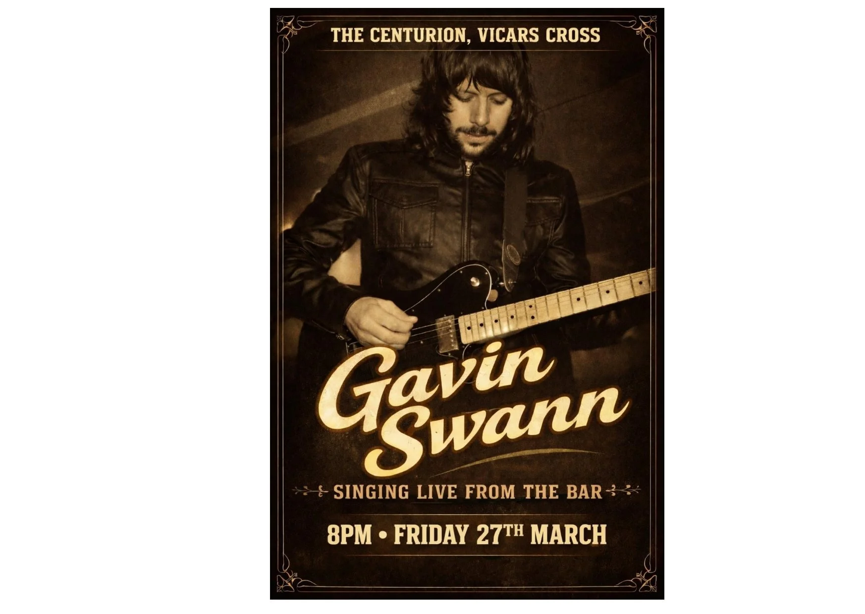 Live Singer - Gavin Swann