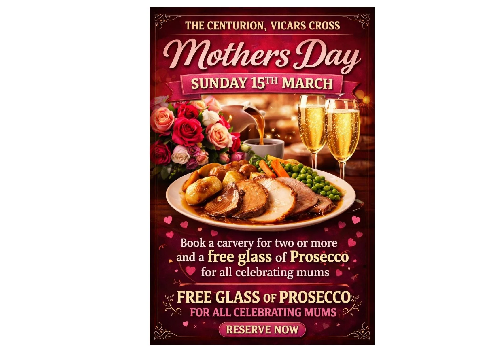 Mother's Day Carvery