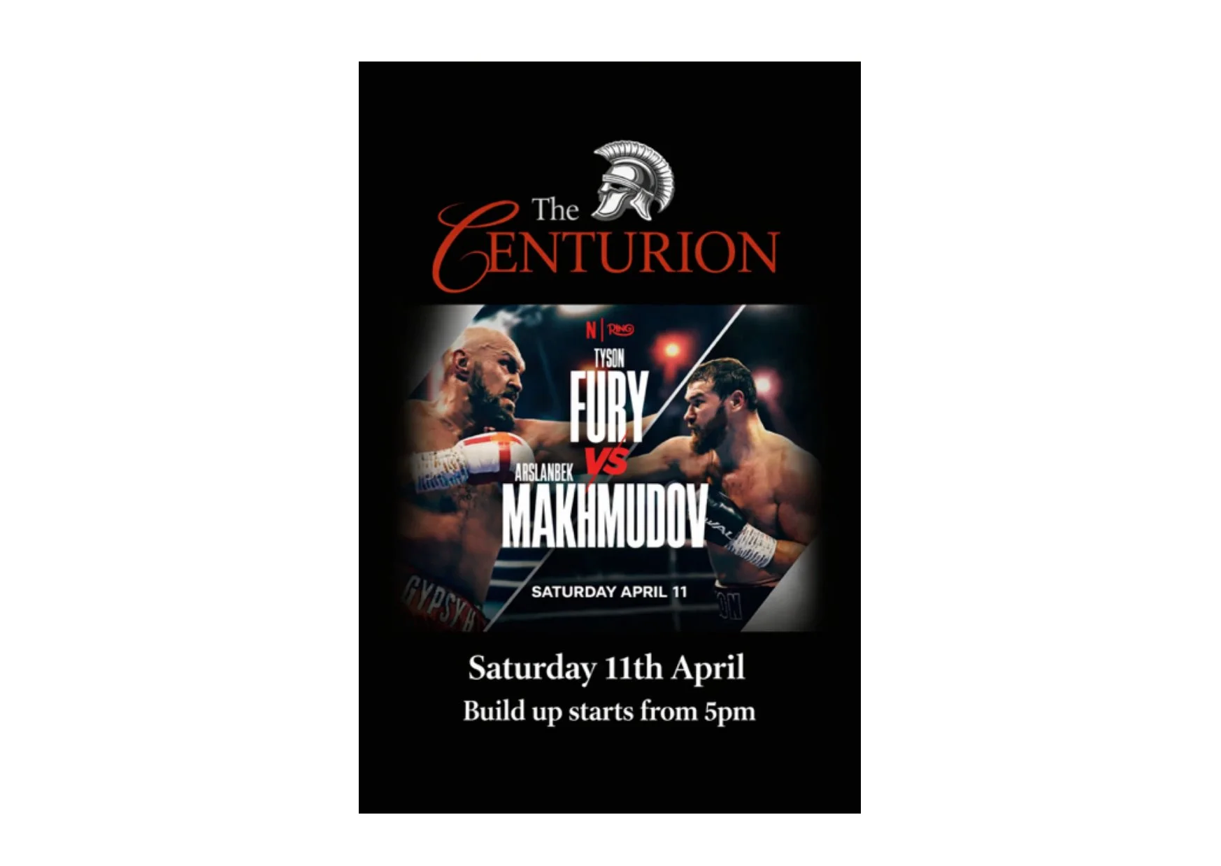 Live Boxing on the Big Screen