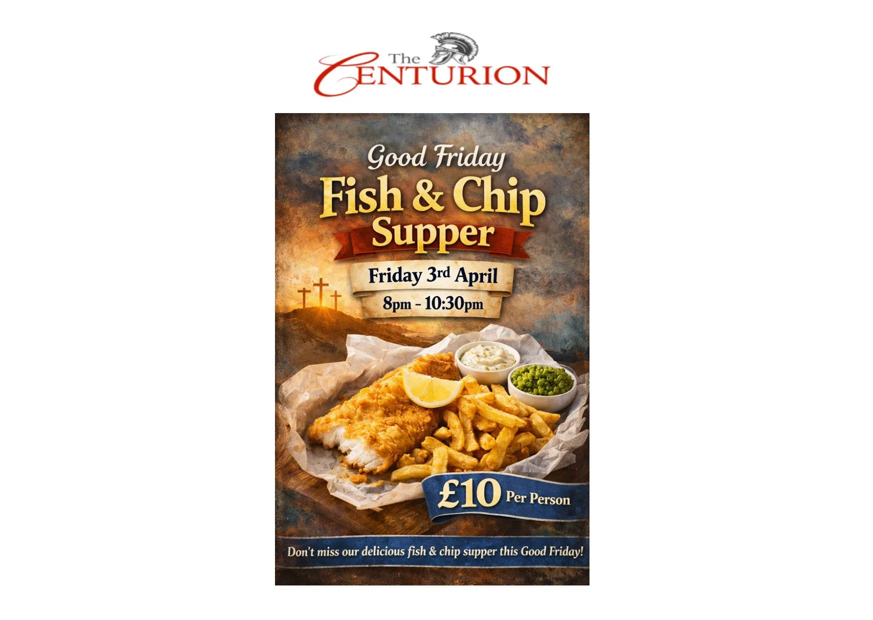 Good Friday Fish and Chip Supper