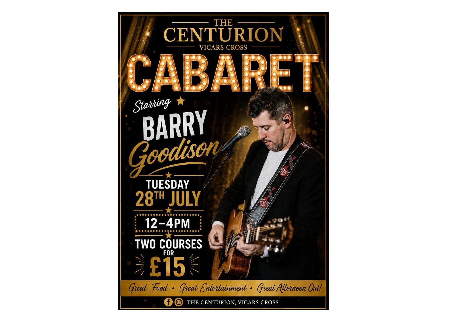 Cabaret Lunch