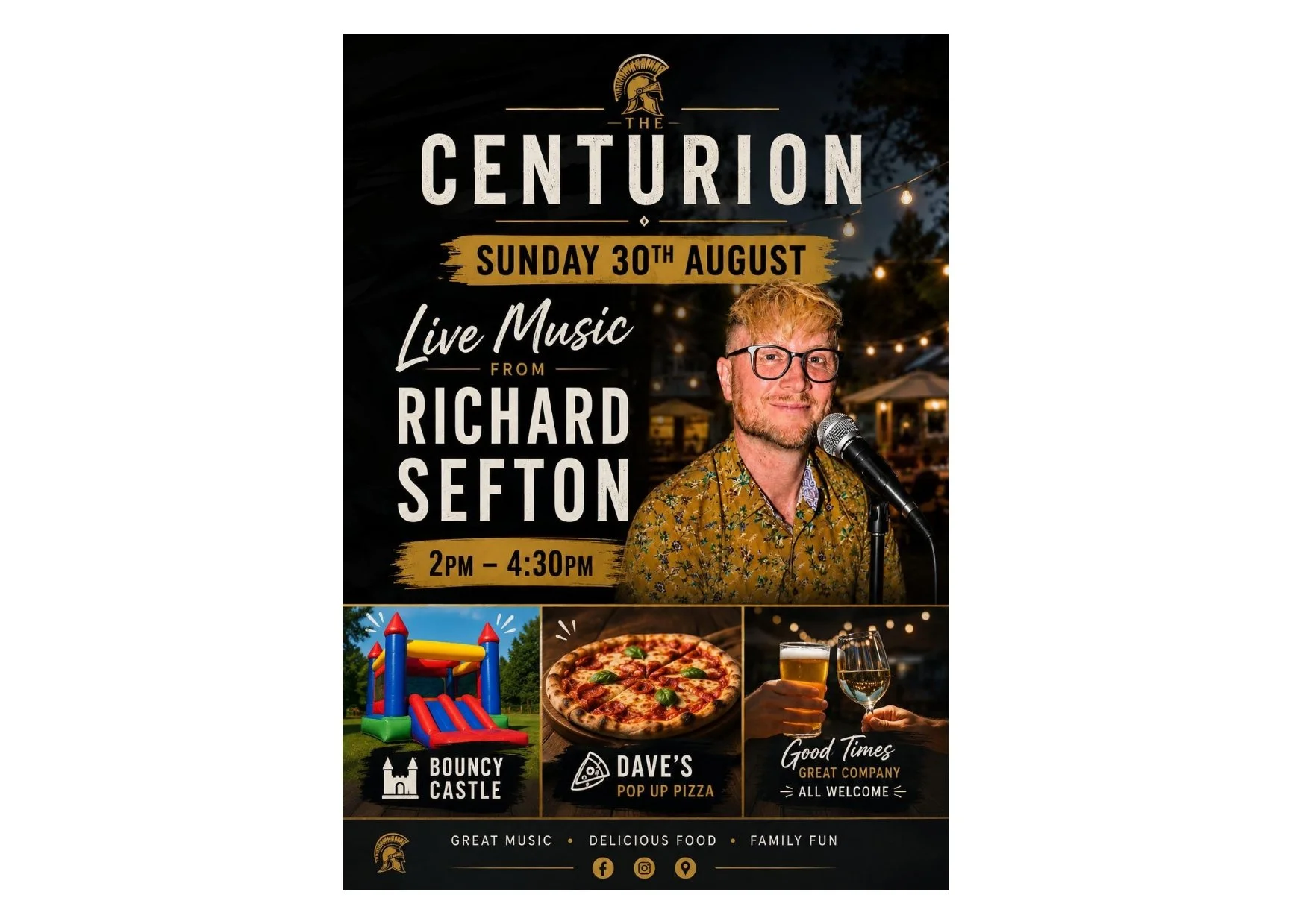 Live Singer - Richard Sefton