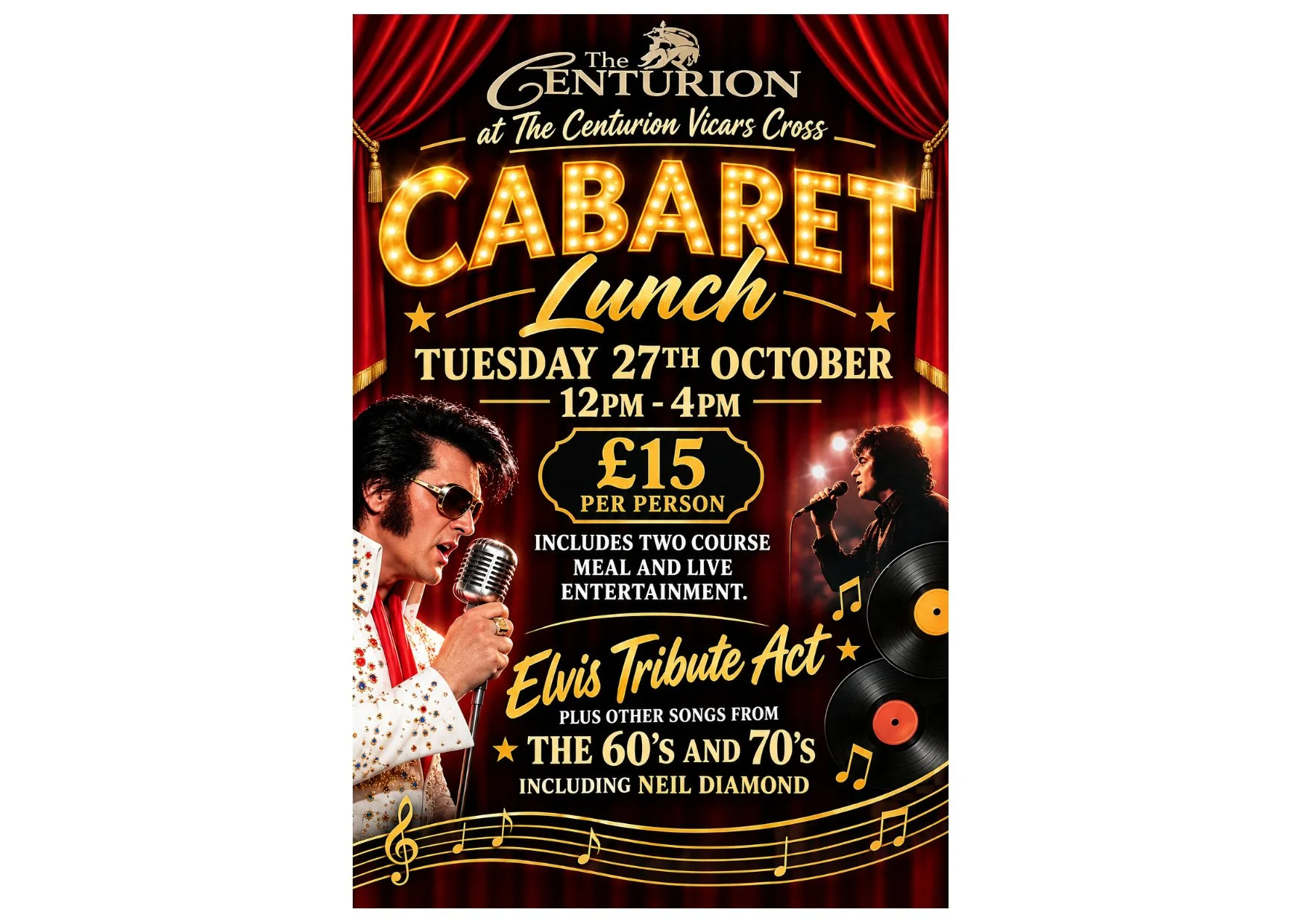 Cabaret Lunch