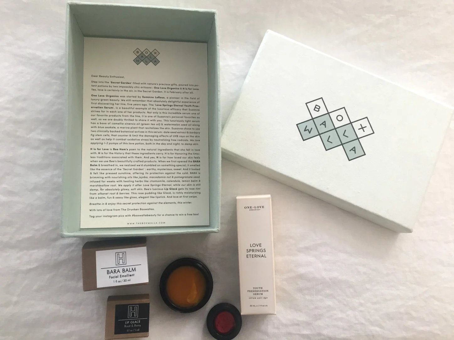 Three beauty/lifestyle subscription boxes I recently tried // Art of Organics, Boxwalla, &amp; Craftly