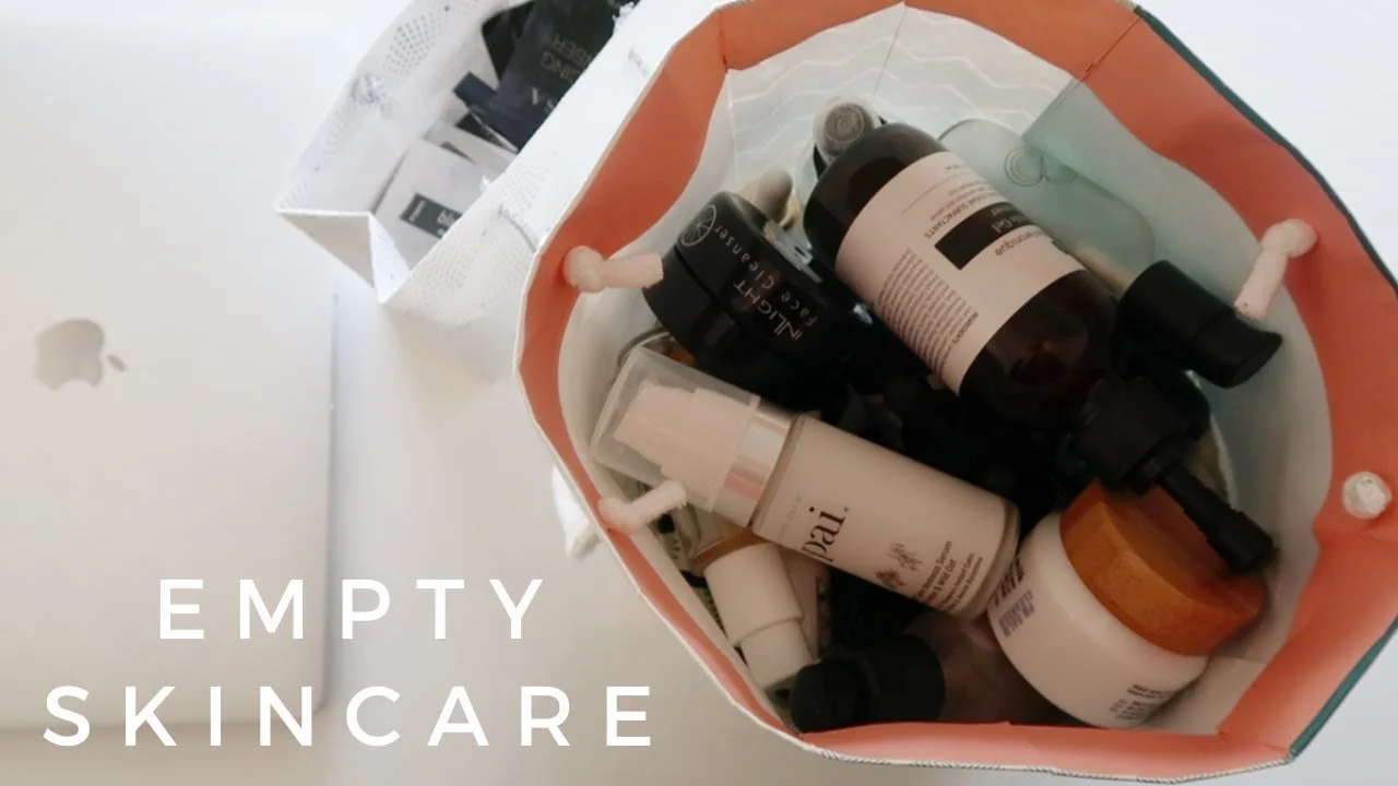 All the Eco/Organic Skincare I’ve Used Up Recently