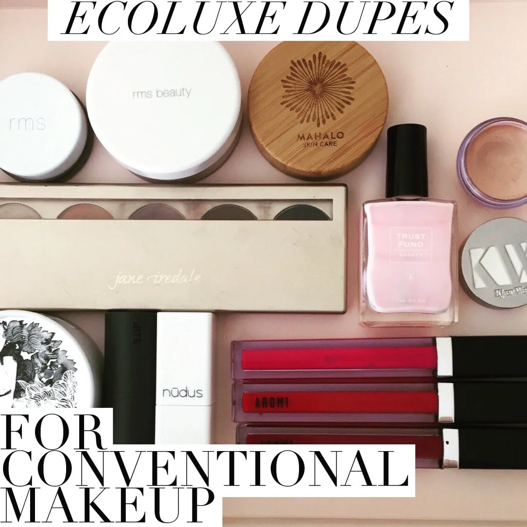 EcoLuxe Dupes For Conventional Makeup + My Favorite Things This Sunday