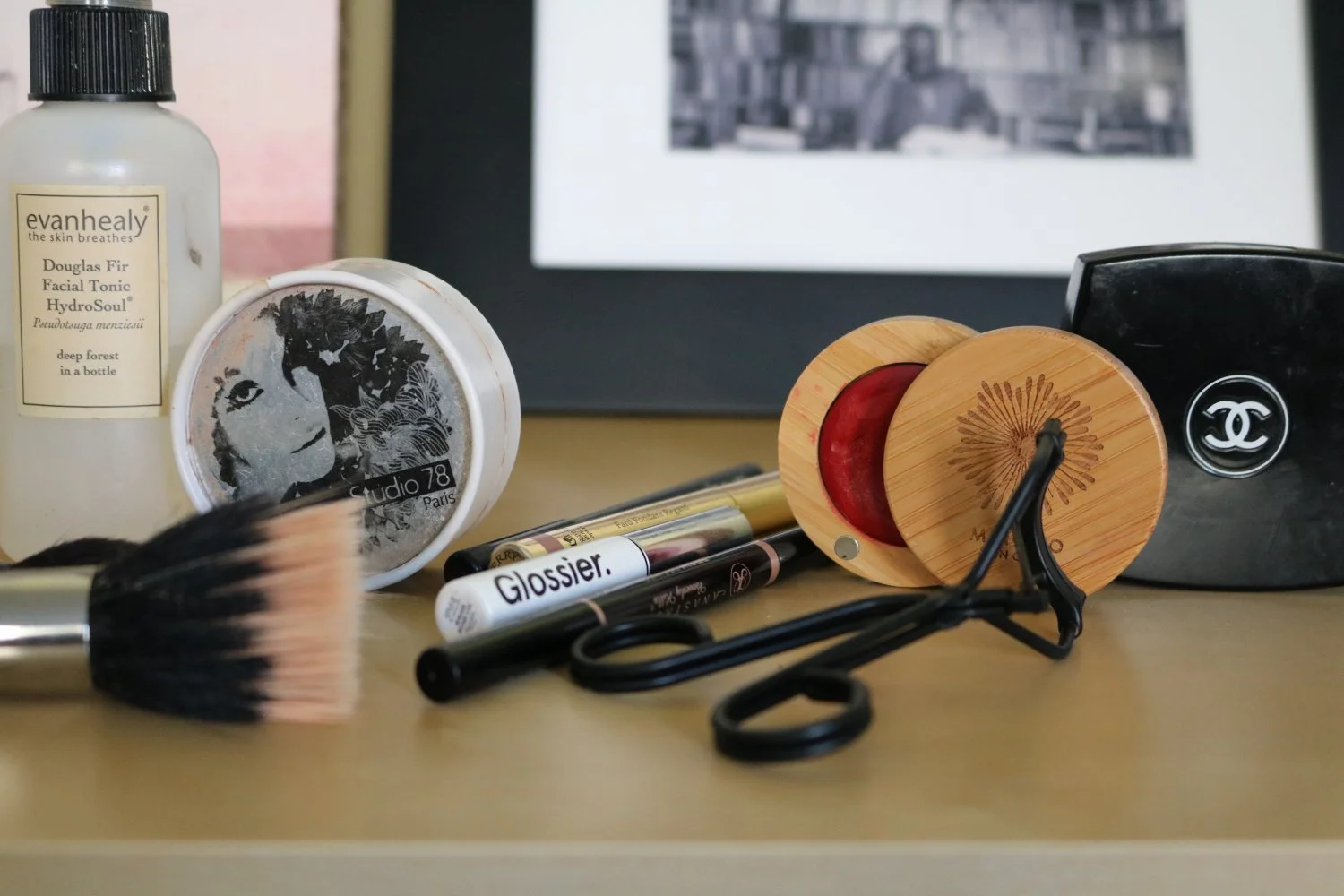 Minimal Summer Makeup Look For Work (Daytime Bold Lip)