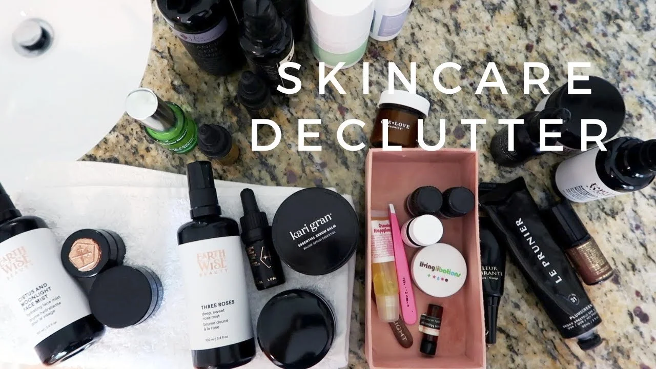 Preview: (Eco) Skincare Declutter + How to Create Capsule Skincare Routines (Patron Exclusive)