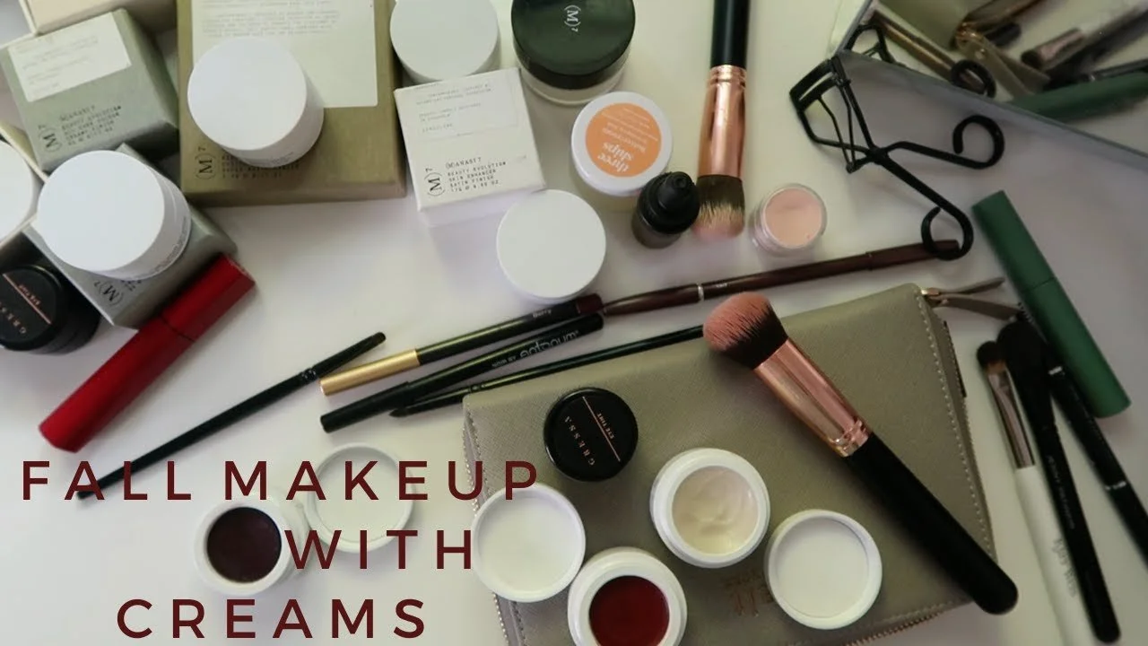 Natural Fall Makeup Using Cream Products (Organic/Independent Beauty Brands)