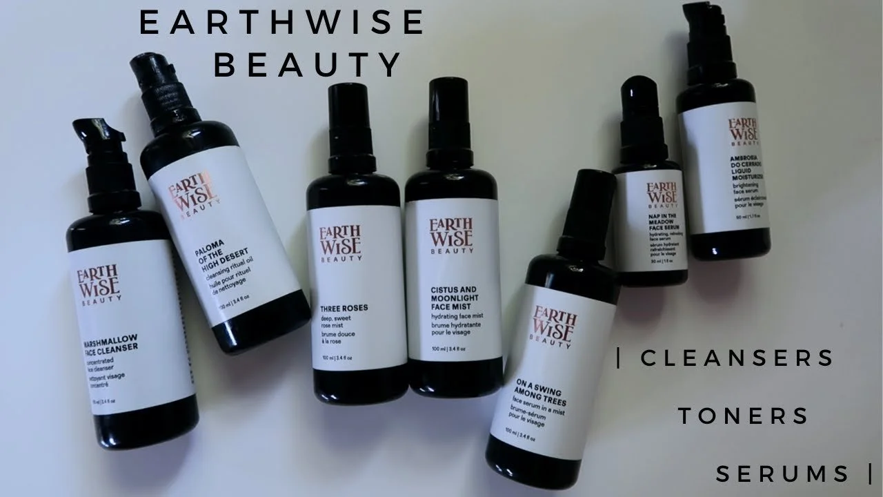 Earthwise Beauty: CLEANSERS, TONERS &amp; SERUMS [Paloma.Marshmallow.Cistus.3 Roses.Swing.Nap.Ambrosia]