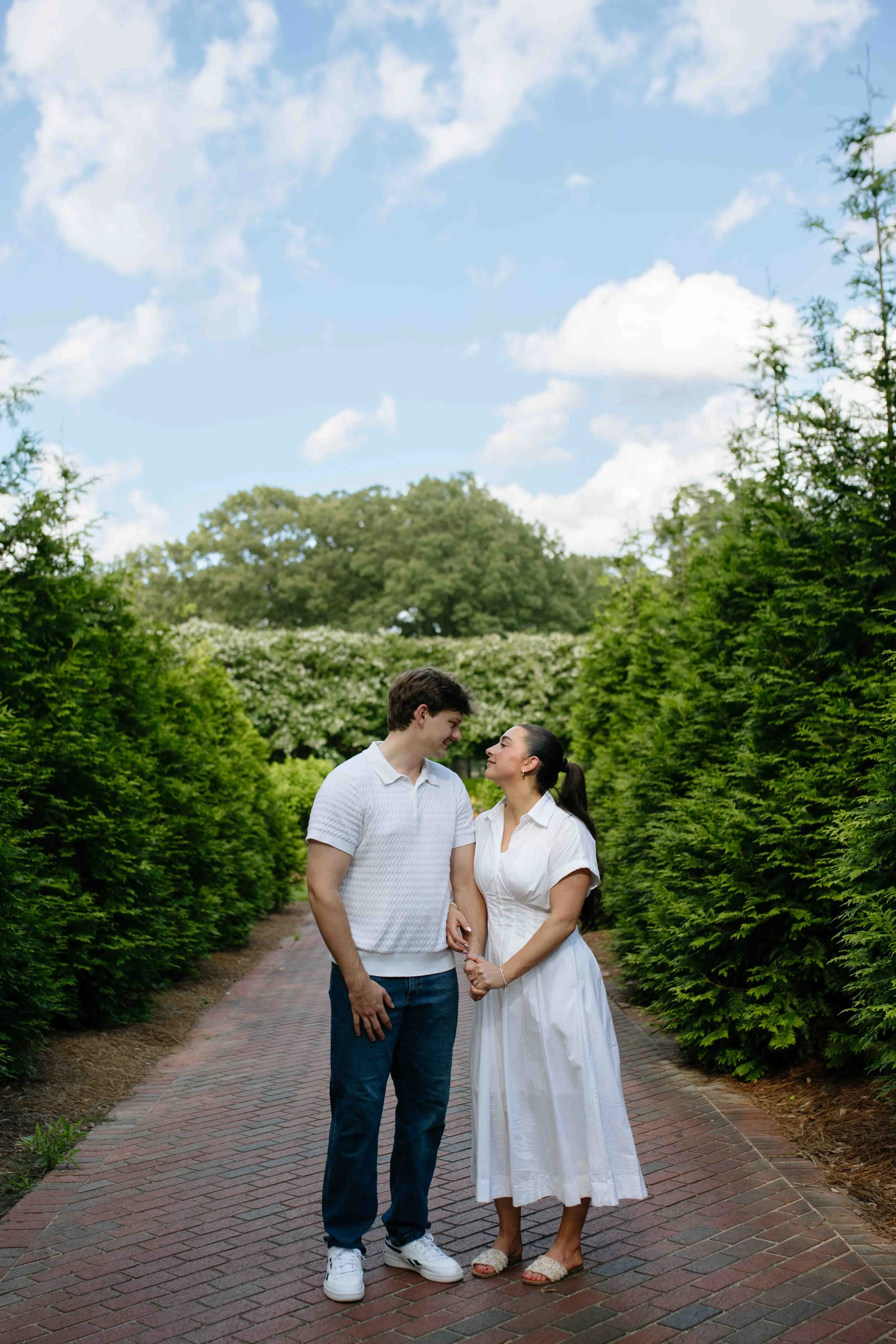 documentary style proposal photos inside the memphis botanic gardens by documentary photographer ally perkins