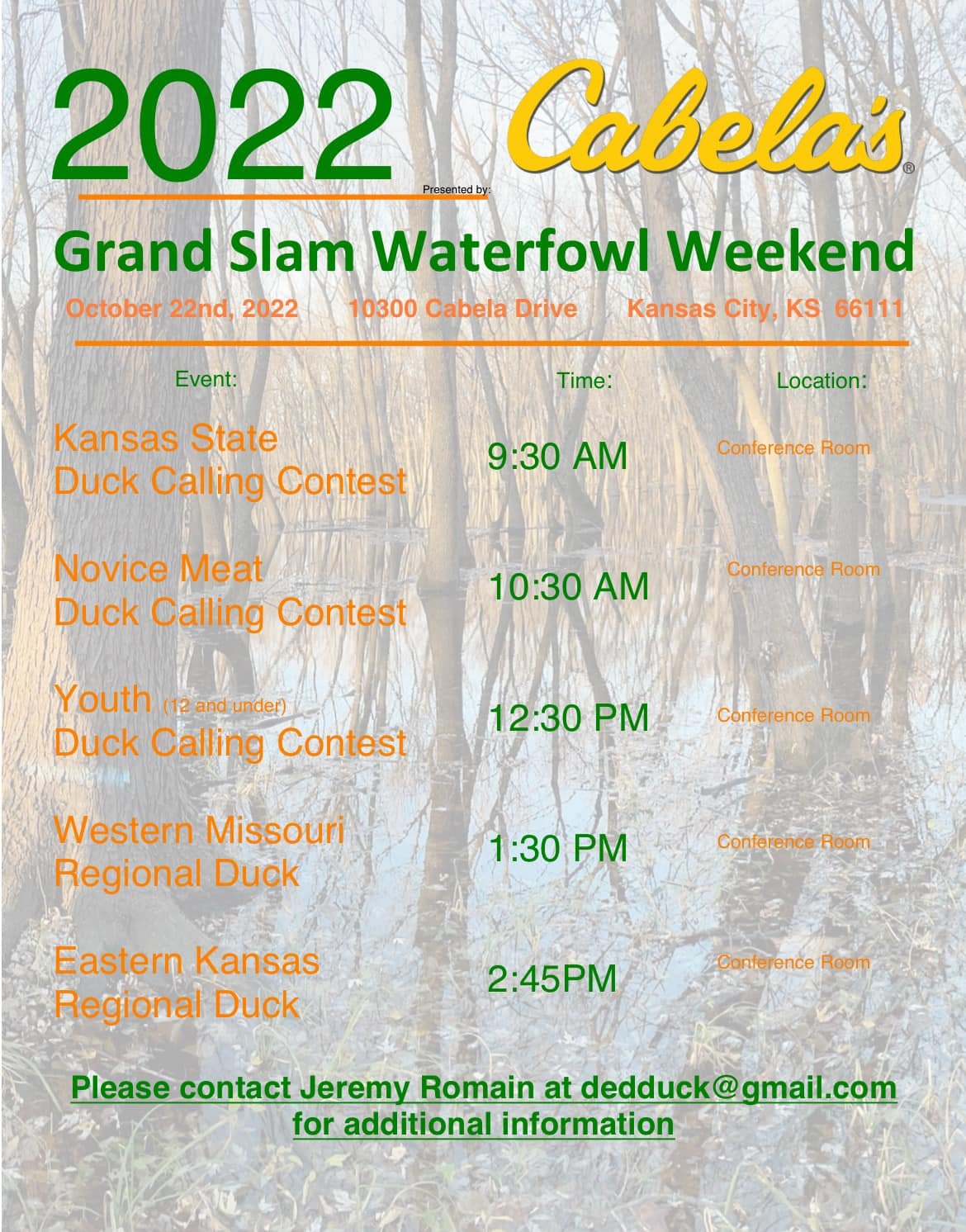 2022 Grand Slam Waterfowl Weekend