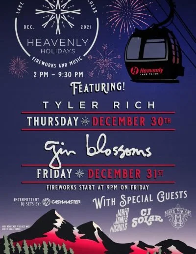 Lake Tahoe’s New Years Spectacular 12.30–1.1