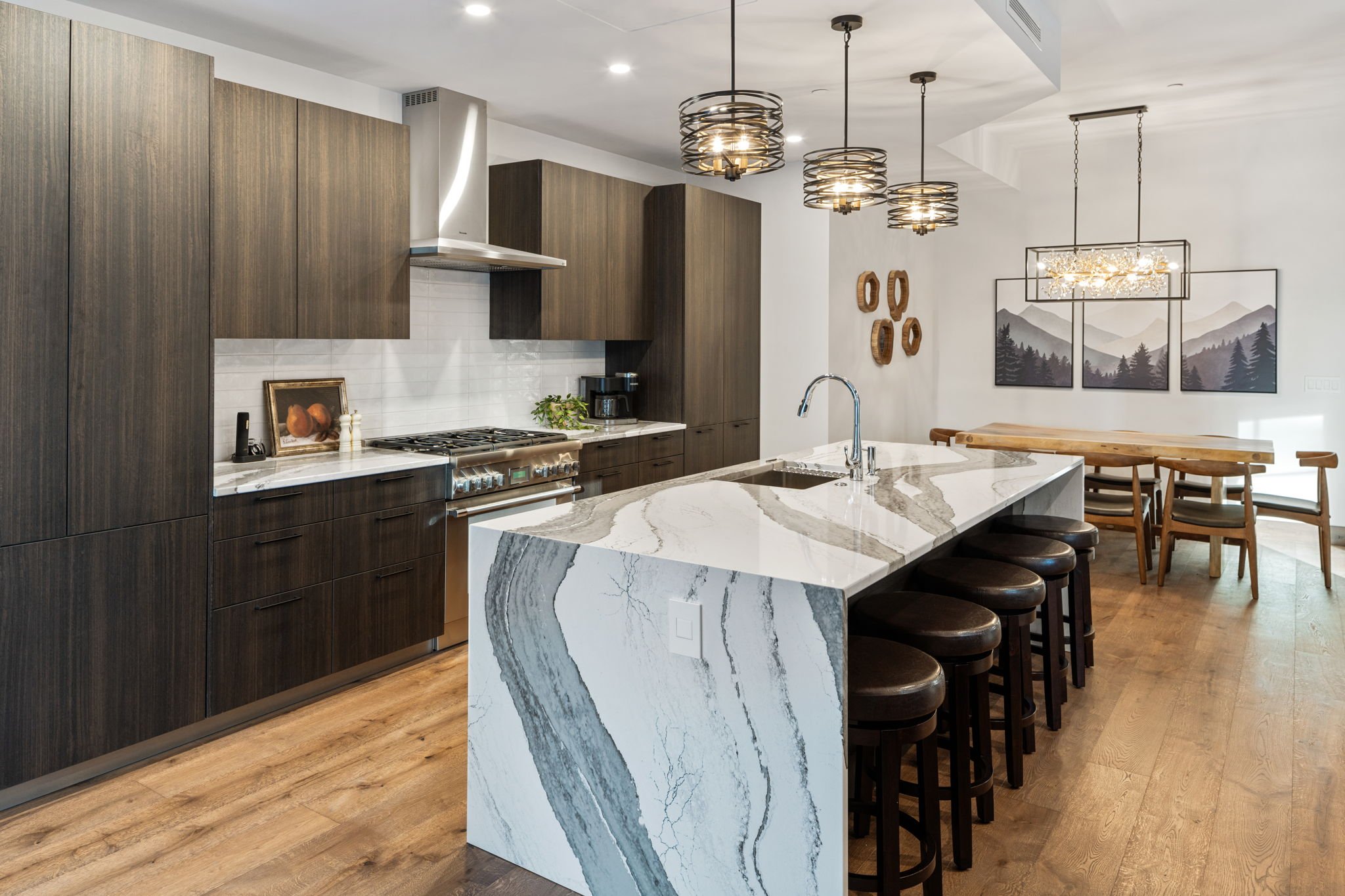 Kitchen and dining