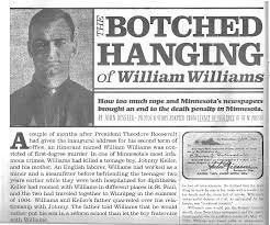 The v unfortunate Mr. William Williams