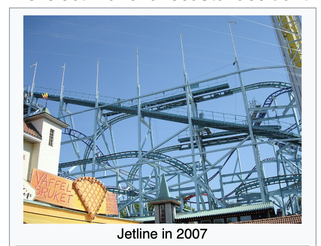 Jetline coaster