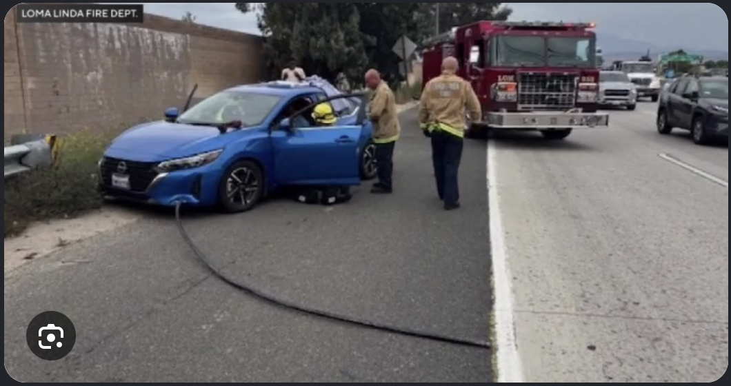 10 freeway pole impalement