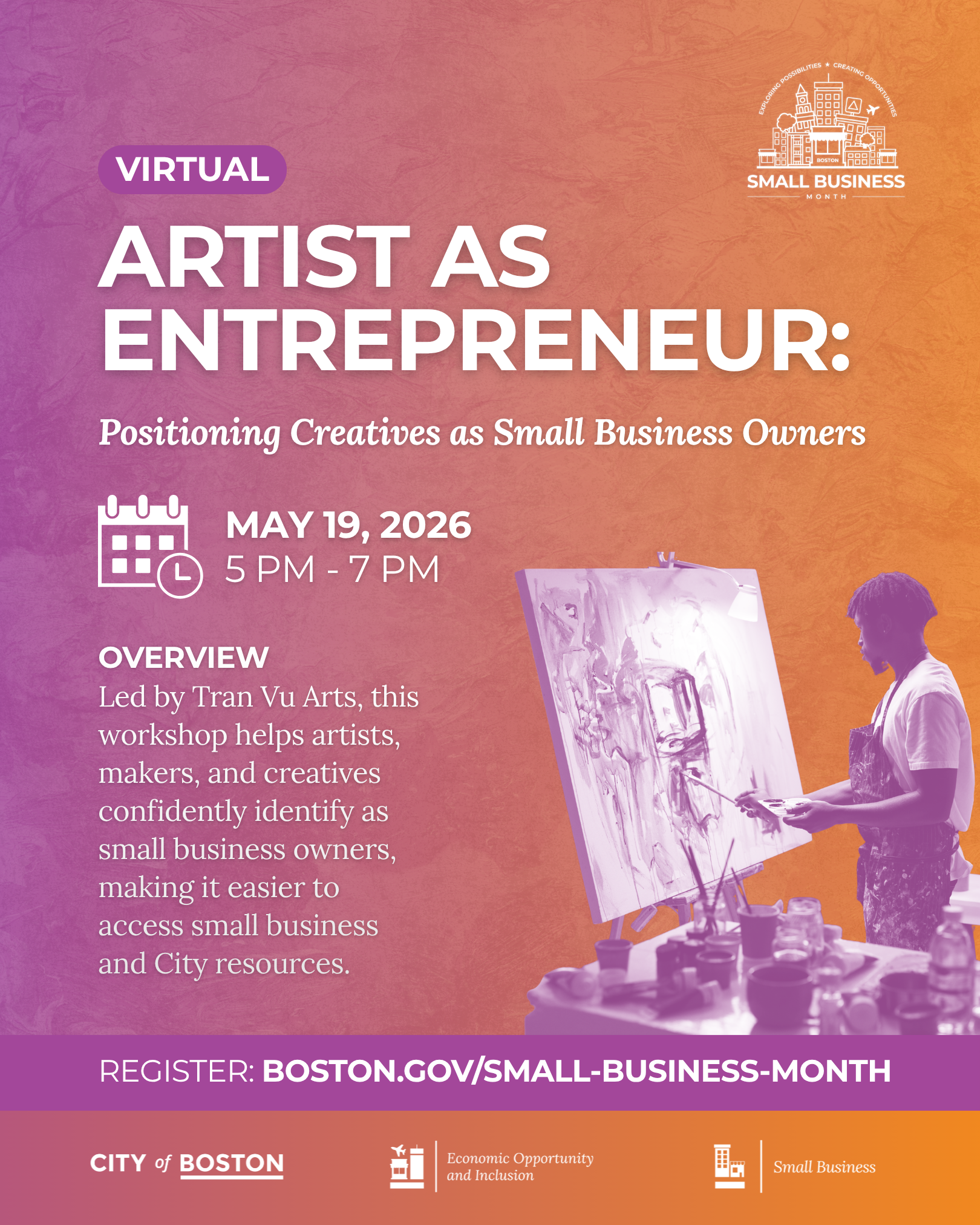 Artist as Entrepreneur: Positioning Creatives as Small Business Owners
