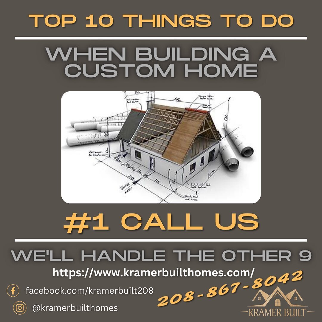 Building a custom home can feel overwhelming. Let us make the process one you can enjoy &amp; will benefit from for years to come! #idahobuilders #canyoncounty #idahocustomhomes #treasurevalleyhomes