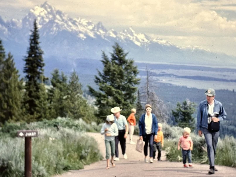 Family trip to Yellowstone 1969