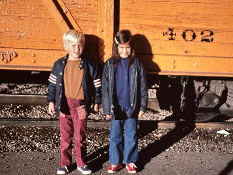 Jeff &amp; I - Silverton, Colorado 1971