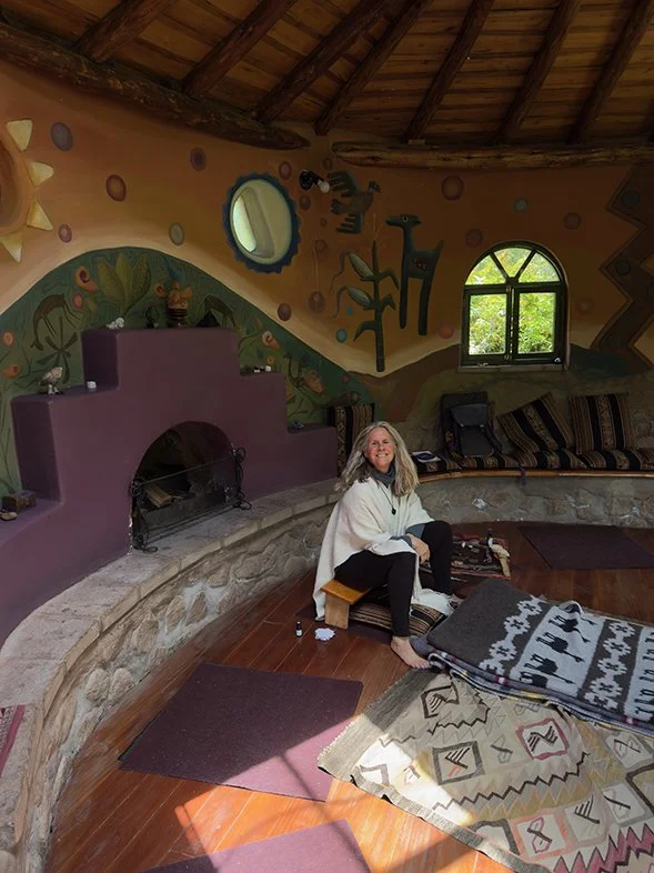 Carey offered healing sessions as well