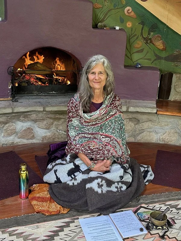 Nancy guided a beautiful meditation &amp; vigorous yoga class each morning