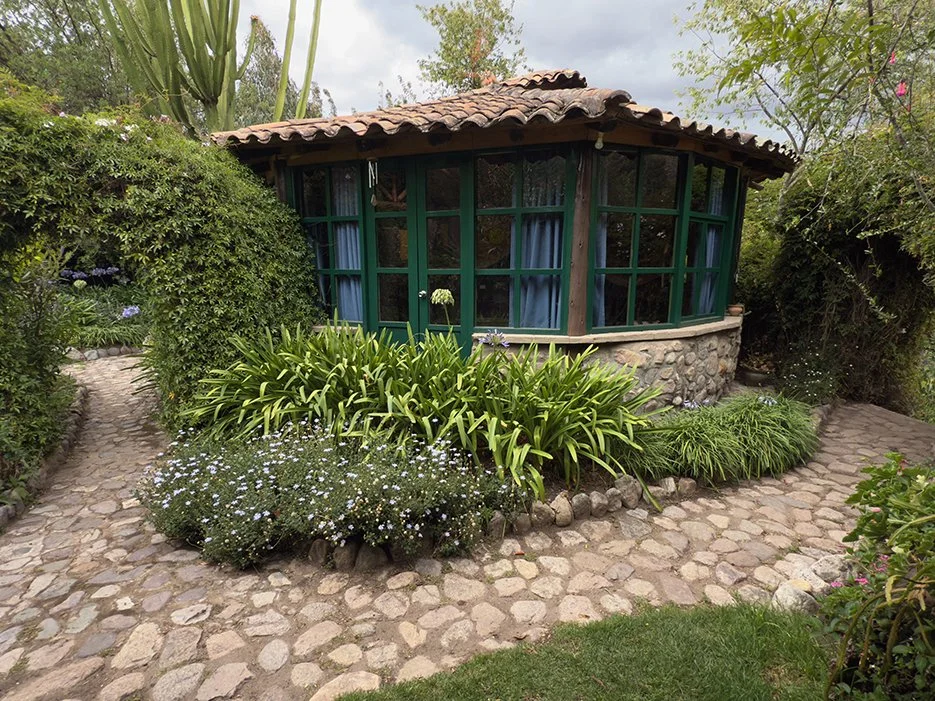 Meditation Hut adjacent to the Sound Garden