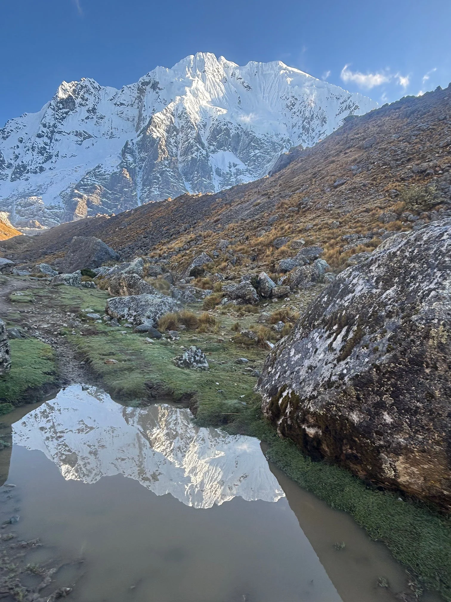 Salkantay Peak. 20,574 Ft.   This Photograph needs to be hung in a Gallery!