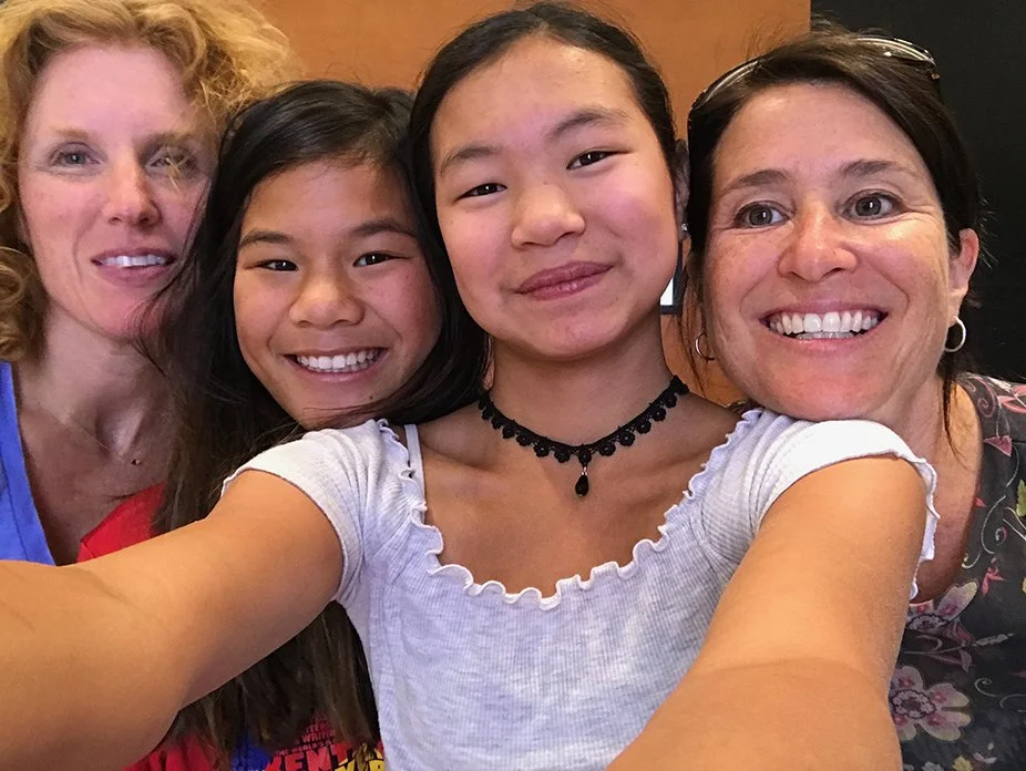 Leslie, Phoebe, Anna Rose &amp; I, 2017