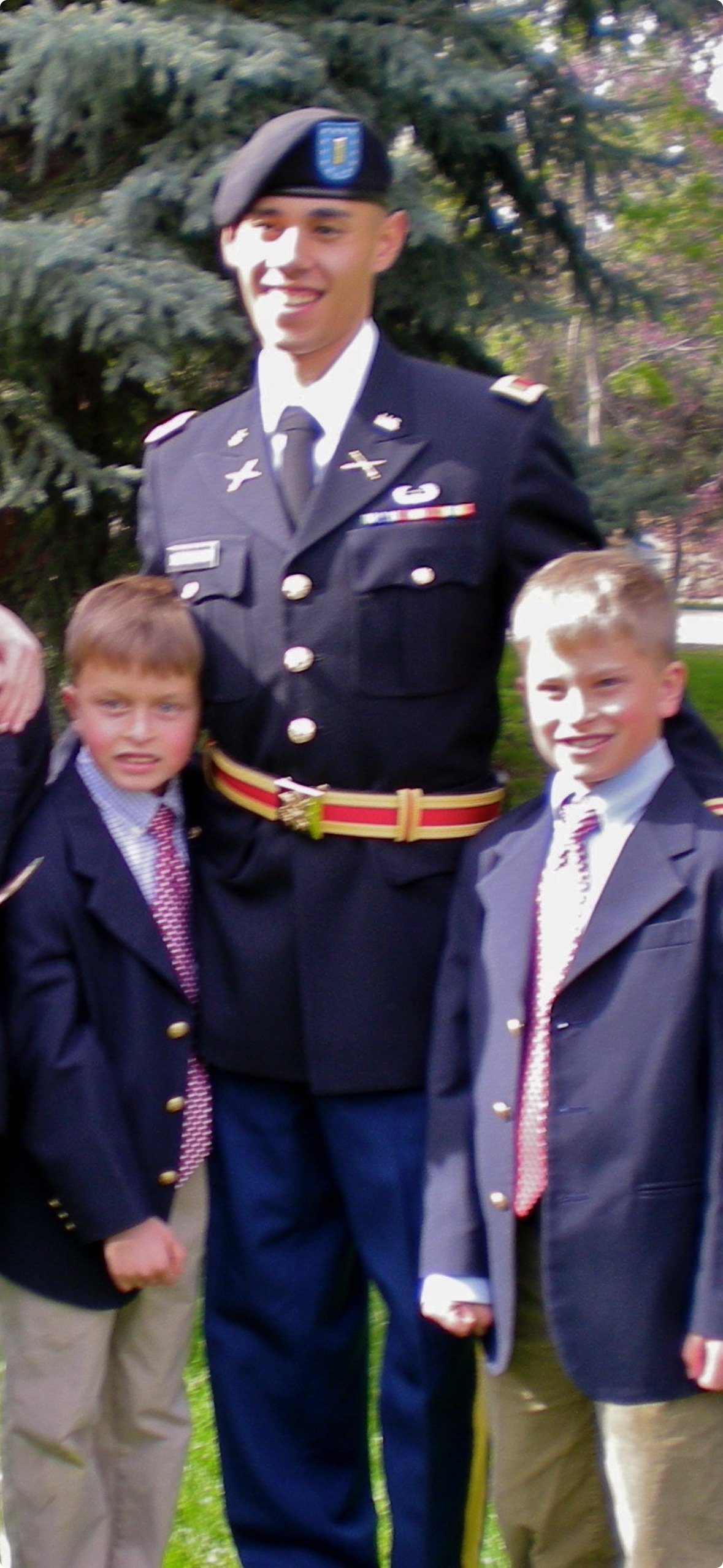 His older cousin Greg has been a key and important mentor