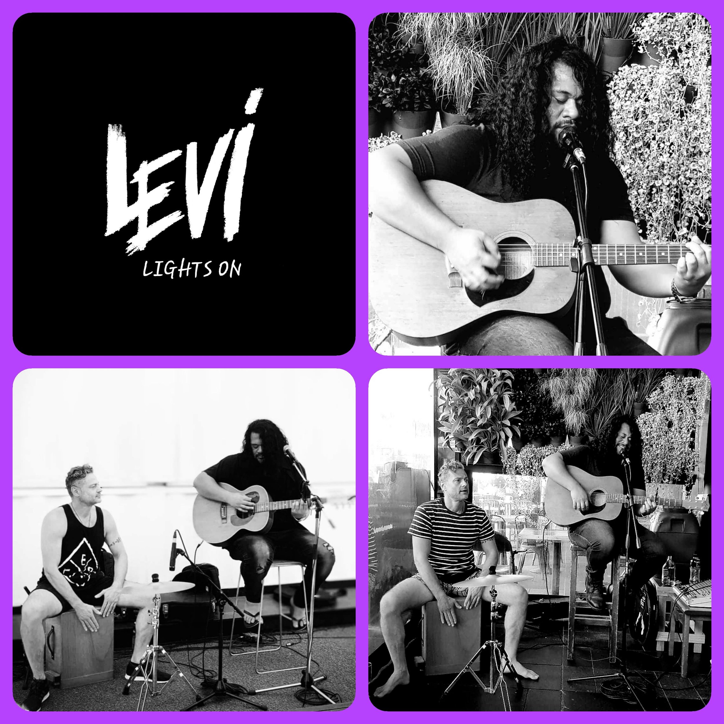 Levi Lights On at Nikau Cave and Cafe