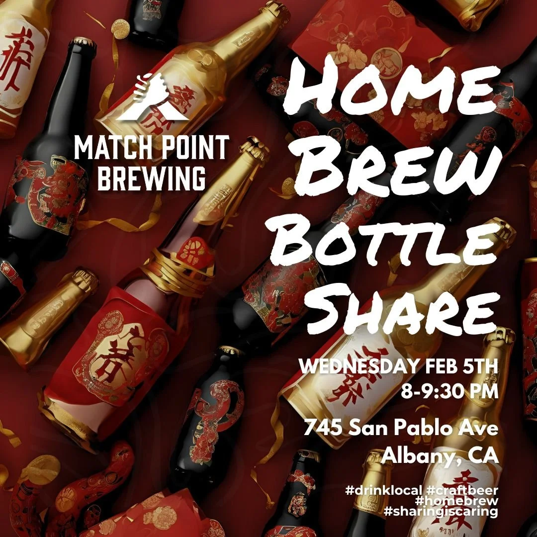 February Home Brew Bottle Share @ Match Point Brewing