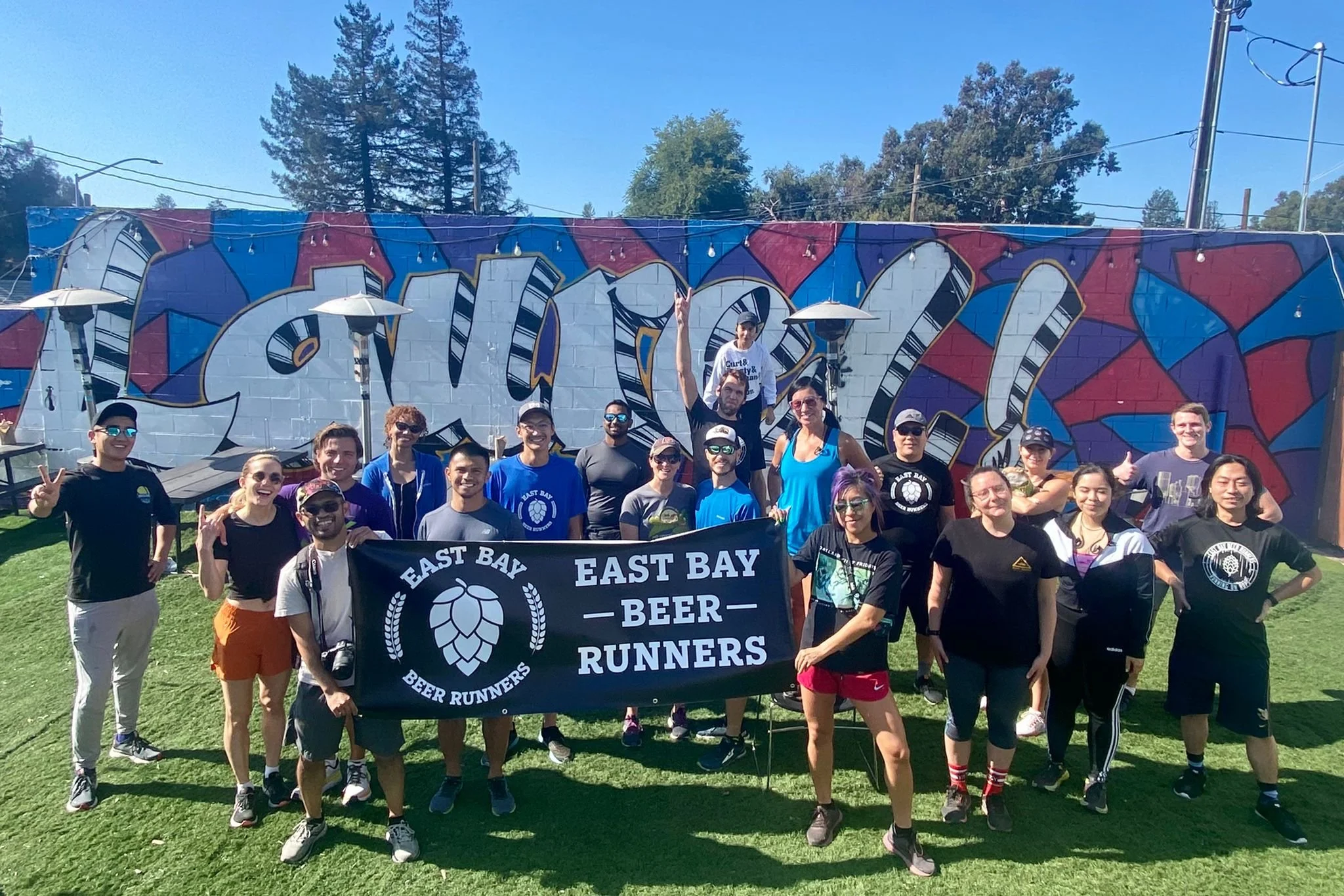 East Bay Beer Runners x Match Point Brewing Beer Run Group Picture