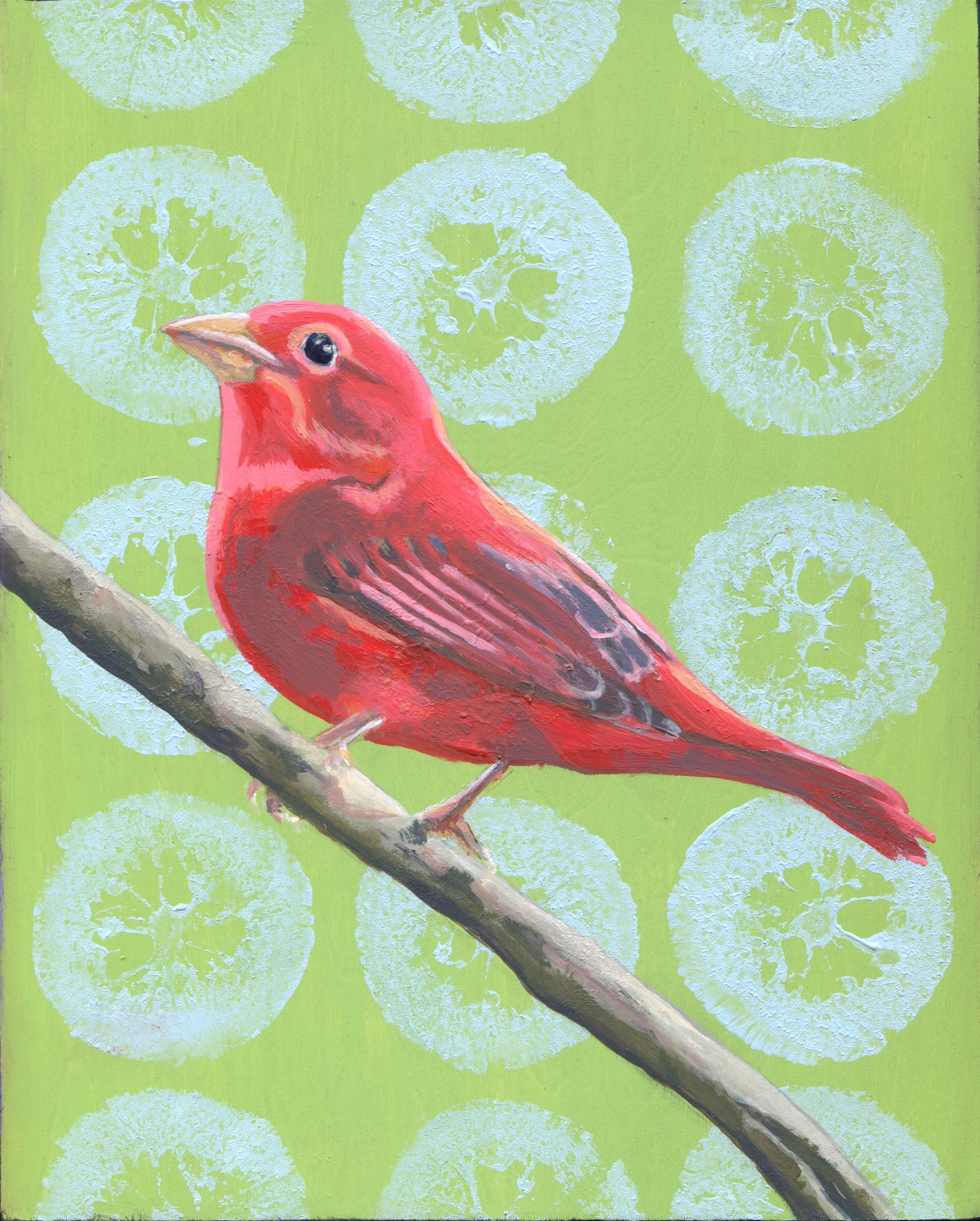 'Red' 20 x25 cm