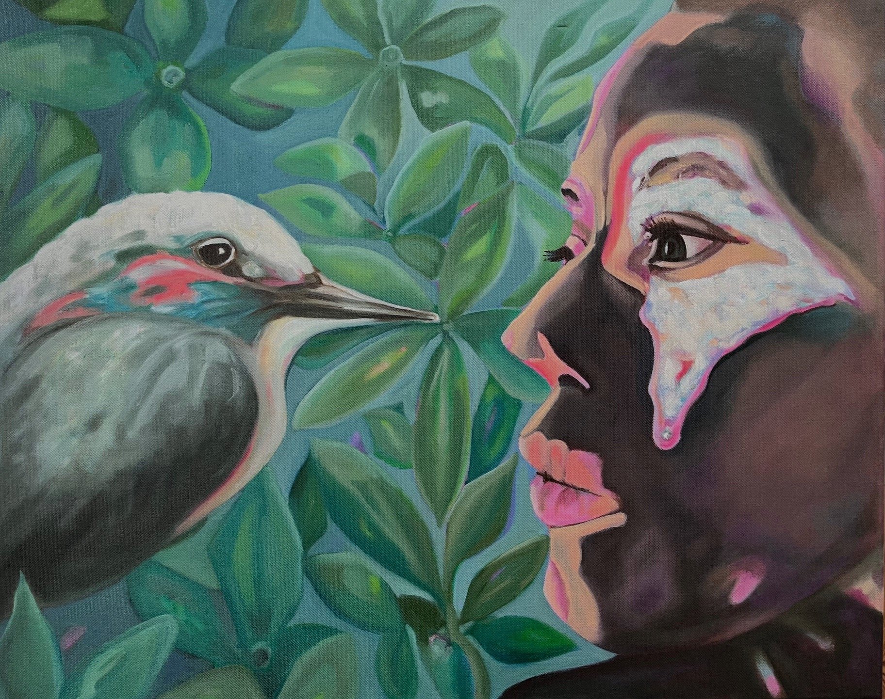 'Soul Searching' oil on canvas 76x61 cm