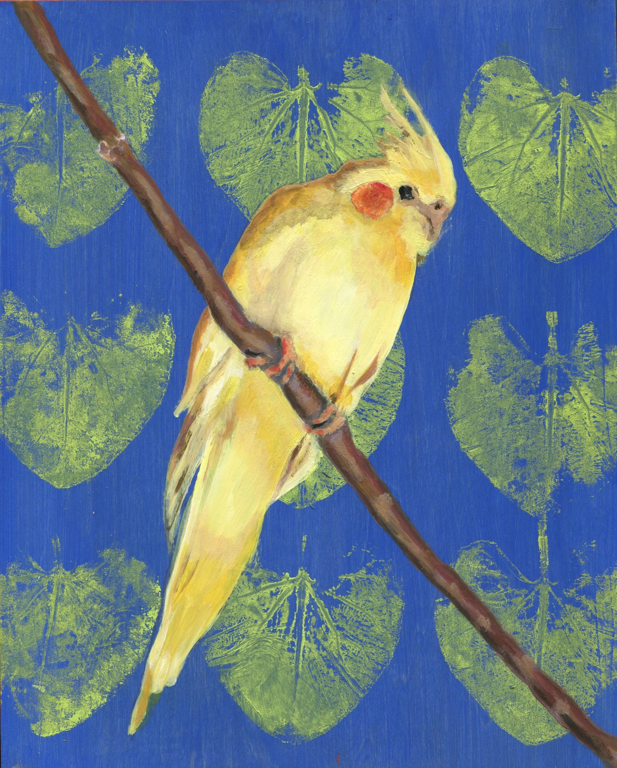 'Goldie Girl' 20 x25 cm SOLD