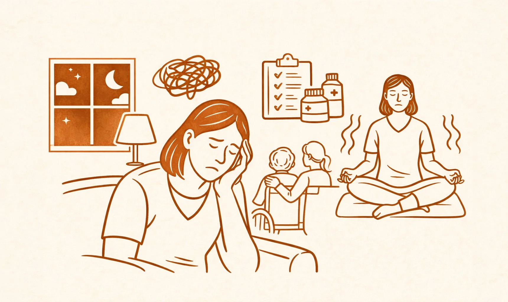 Wenn Sorgen mit nach Hause gehen - Wie Angehörige mental abschalten lernen