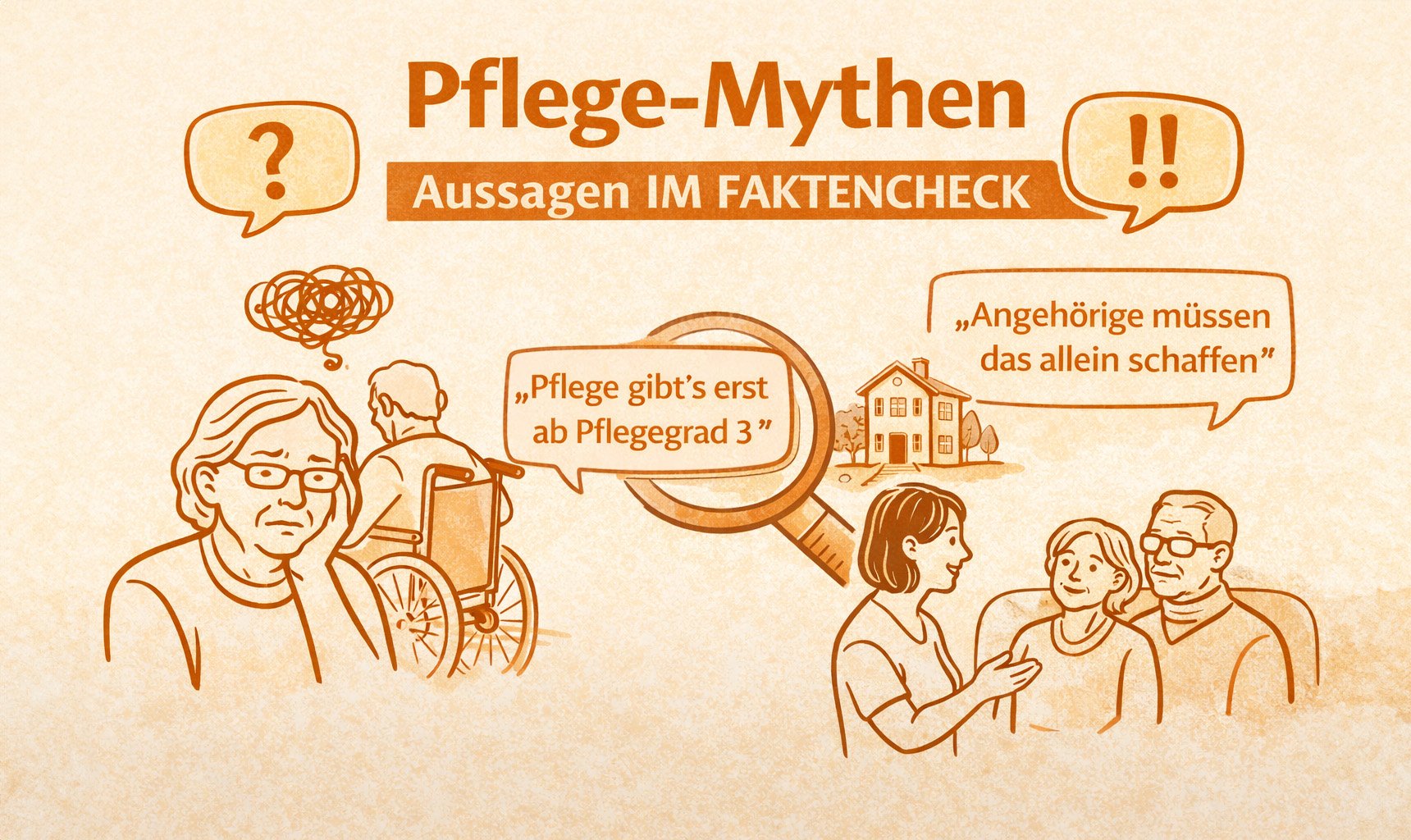Mythen in der Pflege: 10 Aussagen - stimmt das wirklich?