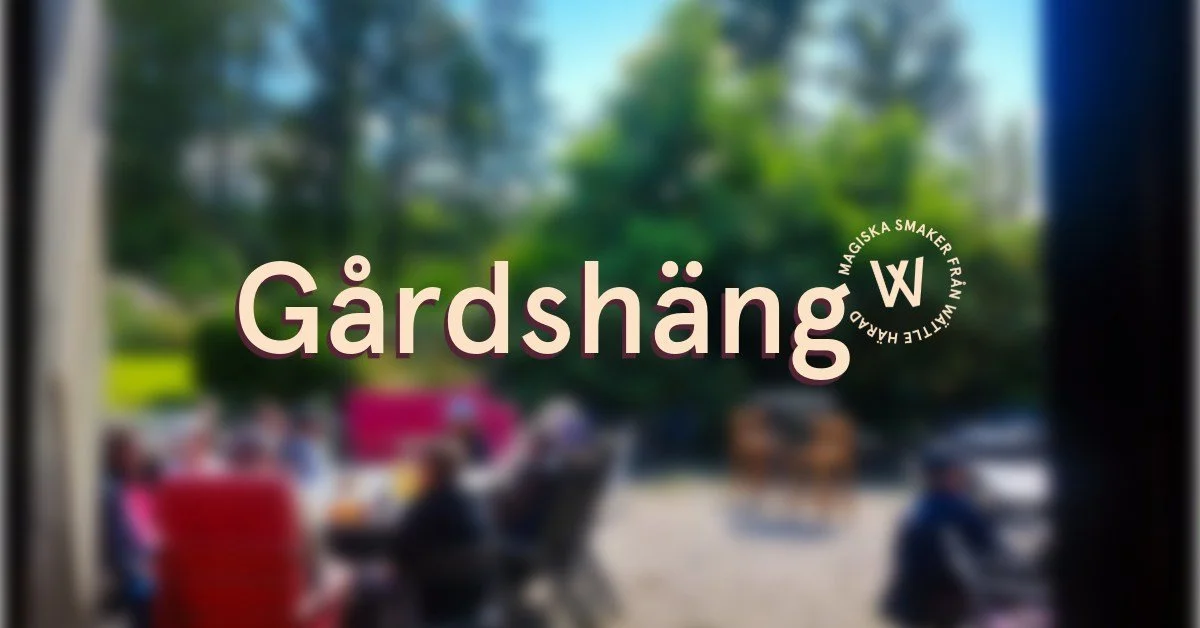Gårdshäng med öppet hus hos Wättle Brygghus