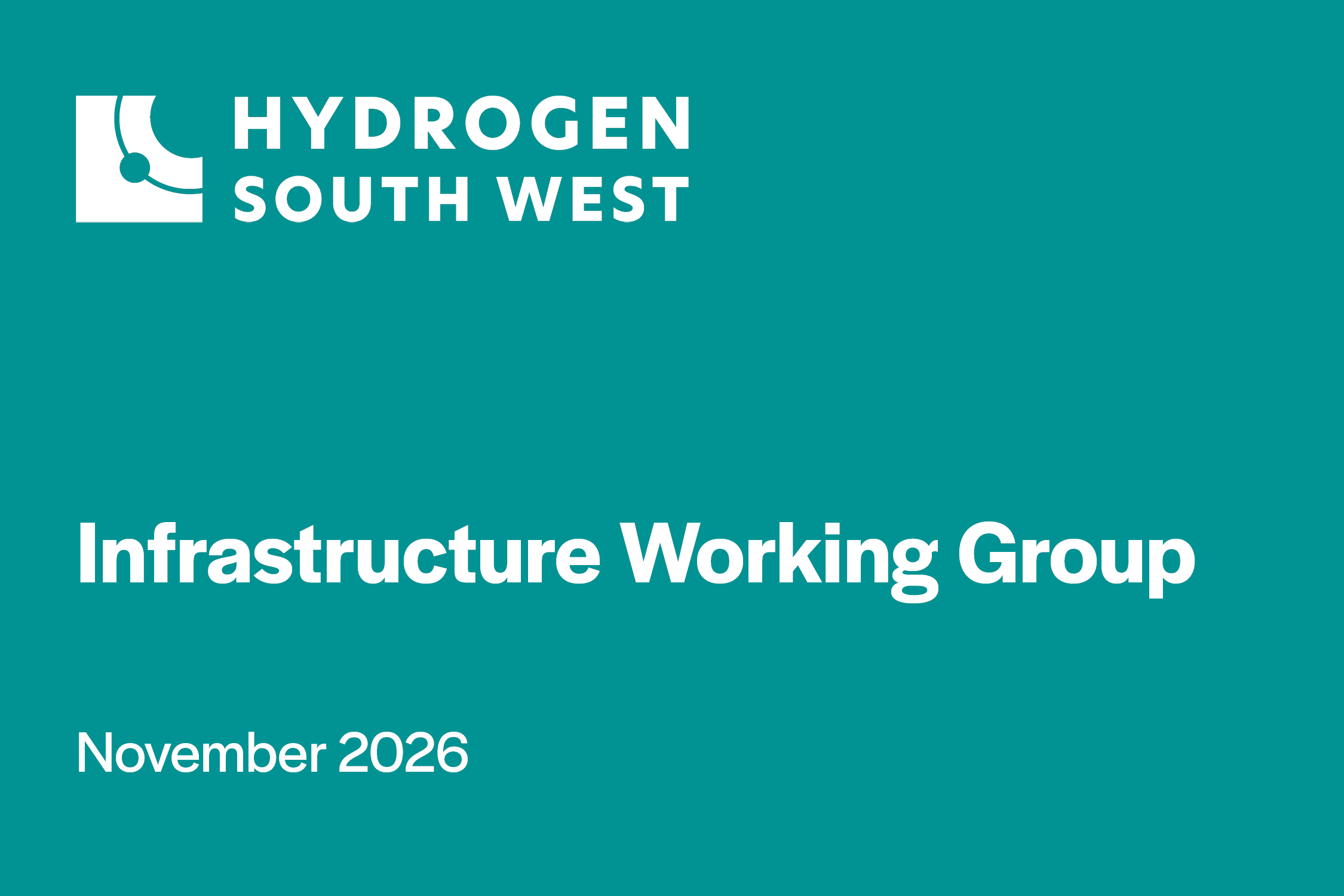 Infrastructure Working Group