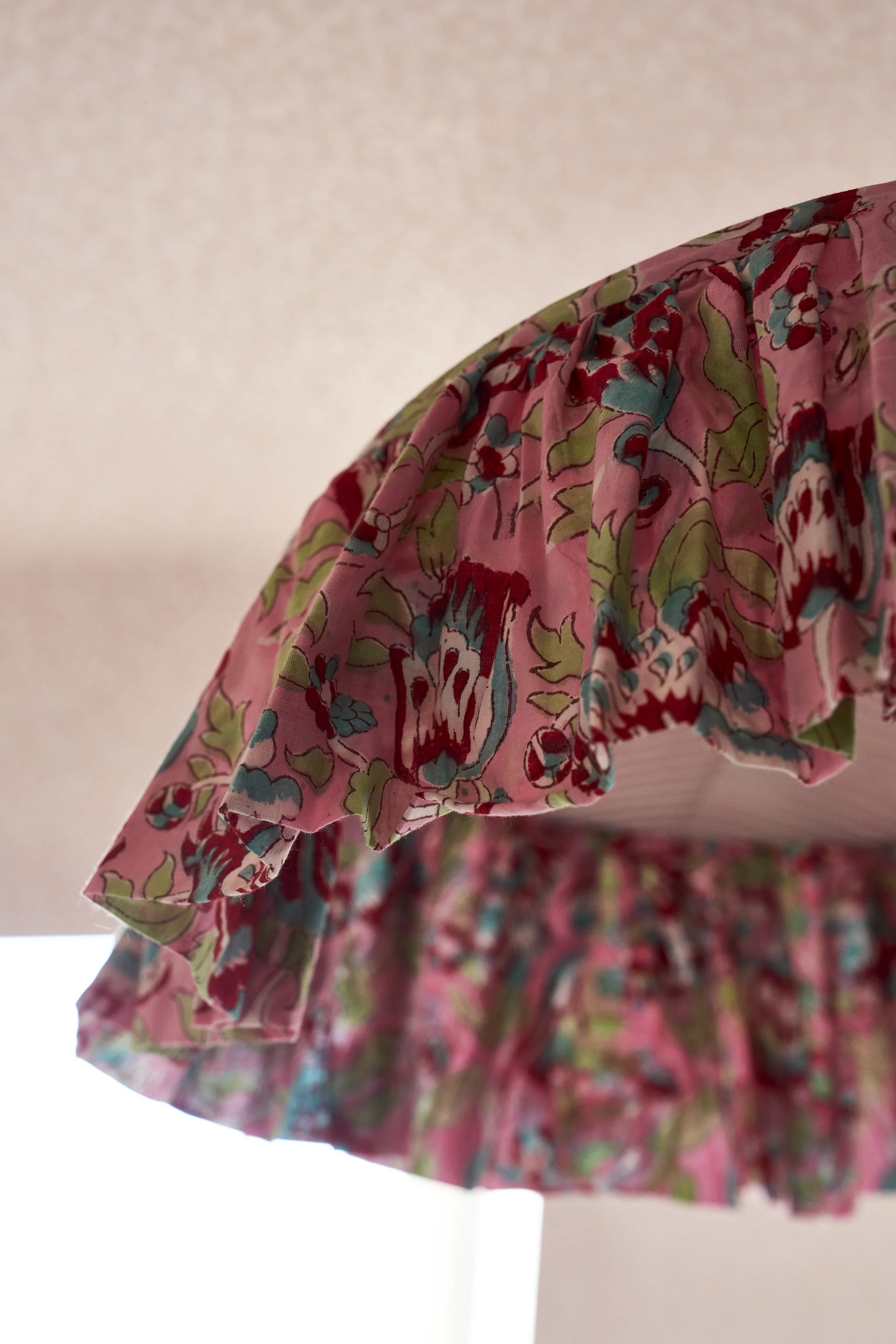Frilly light girls bedroom